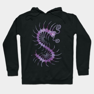 Electric Purple Centipede Hoodie